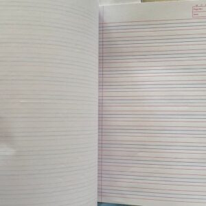 Notebook 4-Line English Interleaf